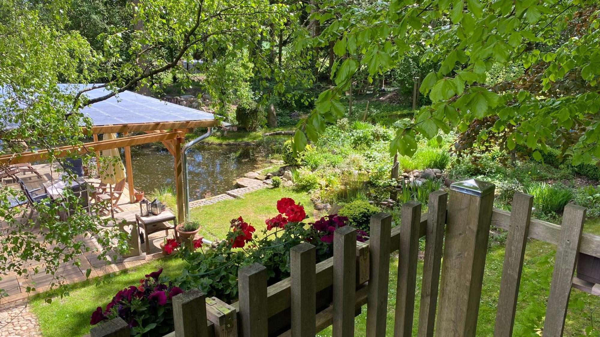 Hof Rahlf Im Naturpark Aukrug Hennstedt  Εξωτερικό φωτογραφία